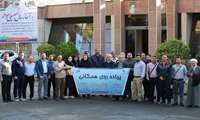 پیاده‌روی کارکنان دانشگاه به مناسبت هفته تربیت بدنی برگزار شد